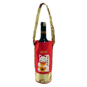 Chinese New Year Wine Bag Lucky Cat | Chinese New Year Gift Ideas