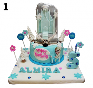 Jual Kue Ulang Tahun Custom Frozen Elsa